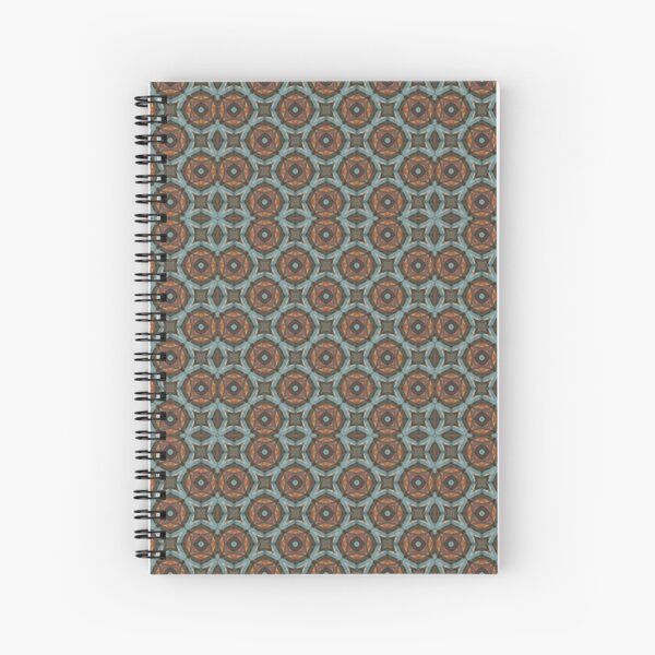 Geometric Pattern 63 Spiral Notebook