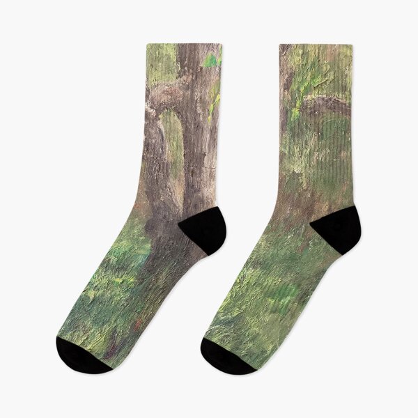 Item preview, Vintage Meadow Trees Painting designed and sold by GalleryDigitals.