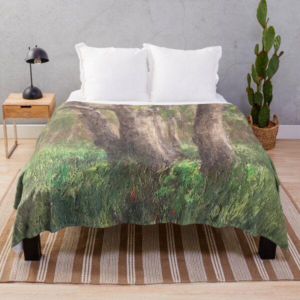 Item preview, Vintage Meadow Trees Painting designed and sold by GalleryDigitals.