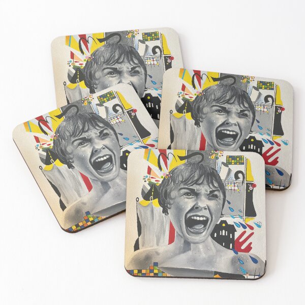 Item preview, “Rejuvenating Shower” Psycho painting  designed and sold by RachelCB19.