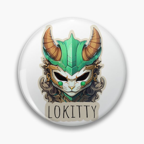 Item preview, lokitty manga style designed and sold by DocPakka.