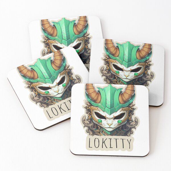 Item preview, lokitty manga style designed and sold by DocPakka.