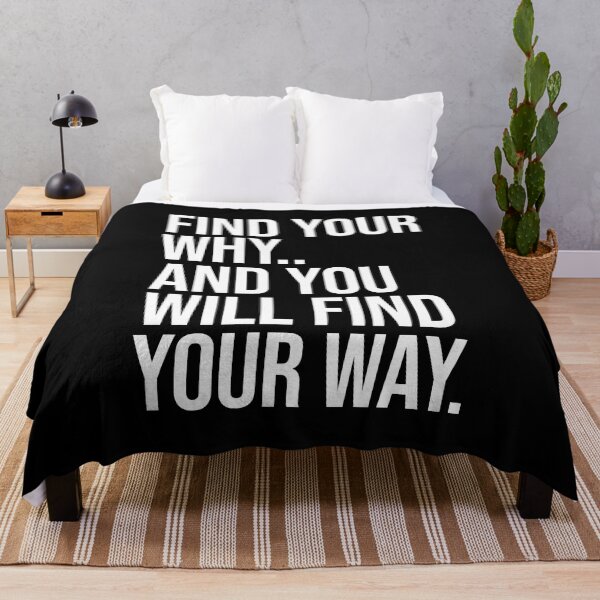 Item preview, Find your why, and you will find your way designed and sold by Nate All.