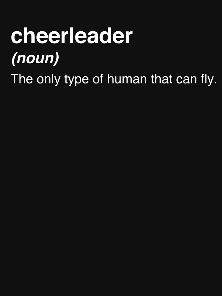 "Definition Cute And Funny Cheerleading Cheerleader" Tshirt by