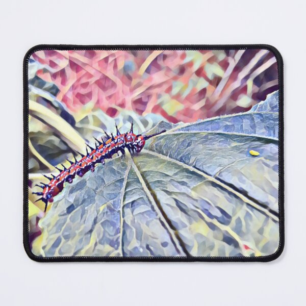 Item preview, A Variegated Fritillary caterpillar designed and sold by Glasgorn.