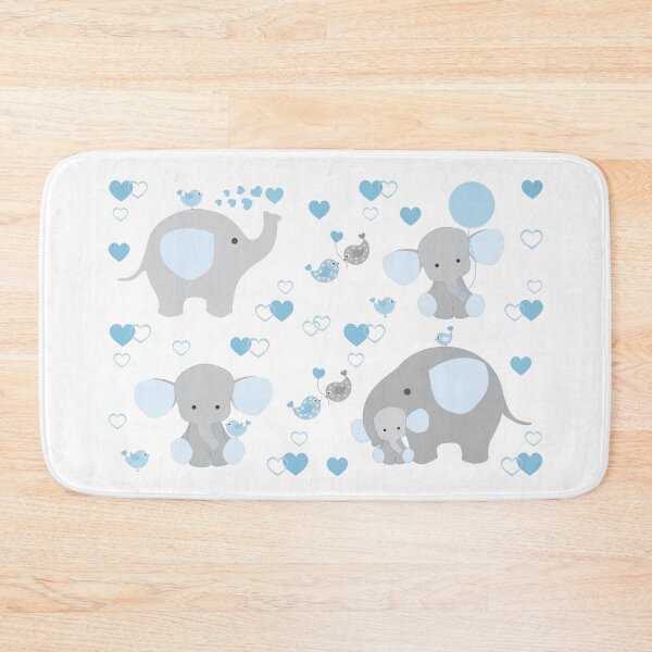 Item preview, Blue Elephant Baby Boy Nursery  designed and sold by Laura DeCamp.
