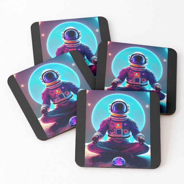 Item preview, Meditation Astronaut cyberpunk 7 designed and sold by Finity Atelier.