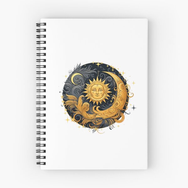 Item preview, Celestial Sun and Moon designed and sold by Chmielayka.