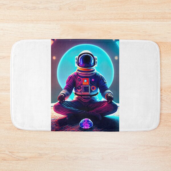 Item preview, Meditation Astronaut cyberpunk 7 designed and sold by Finity Atelier.