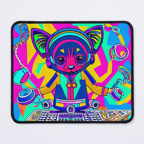 Item preview, "Groovy Beats: un DJ lindo y creativo con mucho color" designed and sold by Hexen3.