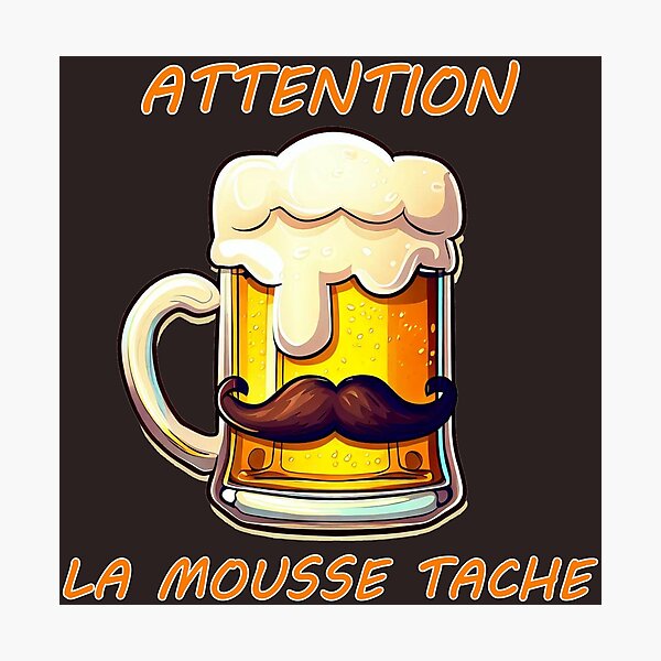 Item preview, La Chope à Mustache - personified beer mugs designed and sold by LV-creator.
