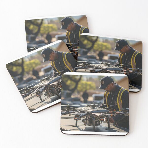 Item preview, Drone Delivery Specialist - Unmanned Aerial Delivery Coordinator designed and sold by TheBrainArt.