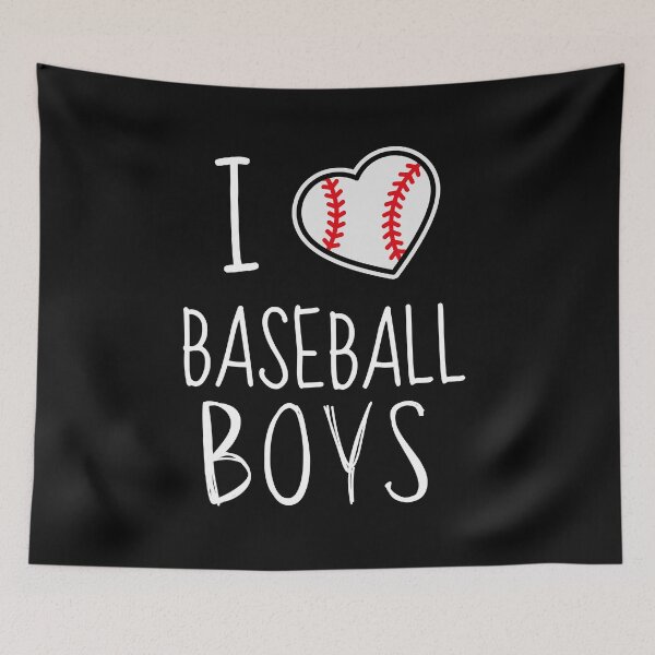 Item preview, I Love baseball boys I Heart Baseball Boys designed and sold by unique things.