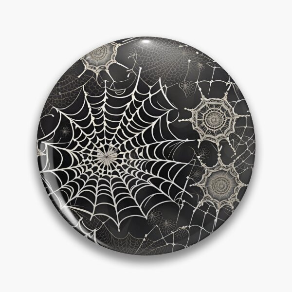 Item preview, Gothic Lace Spider Web Pattern designed and sold by WitchyWare.