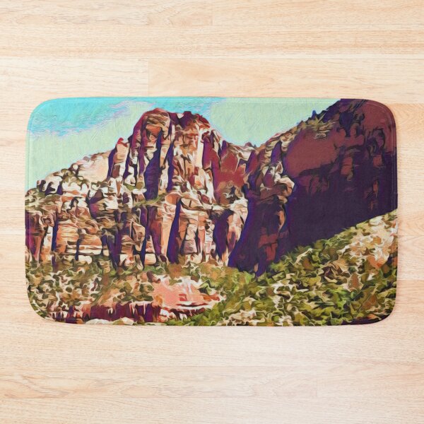 Item preview, SOUTH CAMPGROUND ZION TRAIL designed and sold by ArtbyRolleen.