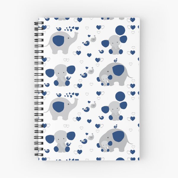 Item preview, Navy Blue Safari Animals Elephant Baby Boy Nursery  designed and sold by Laura DeCamp.