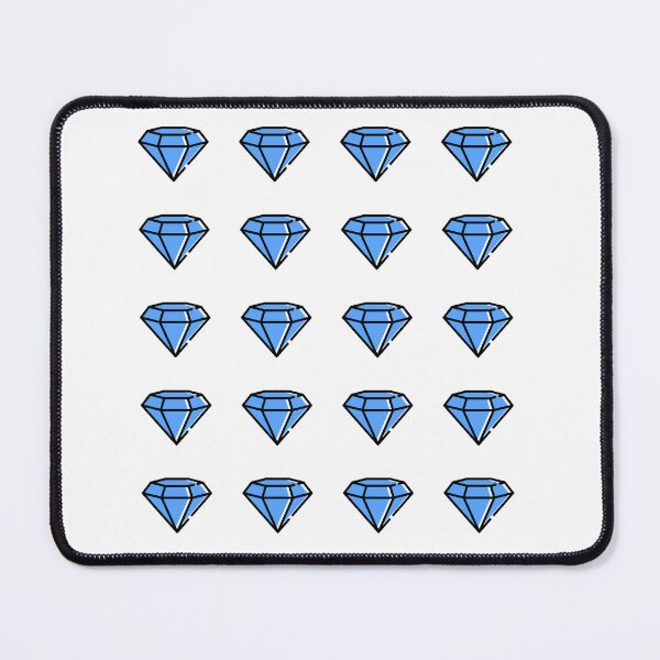 Item preview, blue diamonds designed and sold by KacperStore.