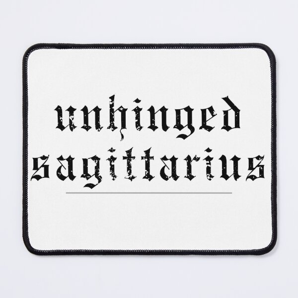 Item preview, Unhinged Sagittarius (black) designed and sold by failephant-art.
