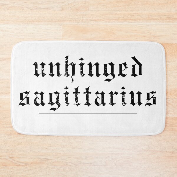 Item preview, Unhinged Sagittarius (black) designed and sold by failephant-art.