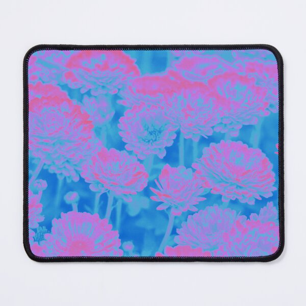 Item preview, Hippiness Flowers in Hot Pink and Blue designed and sold by Trish Dish.