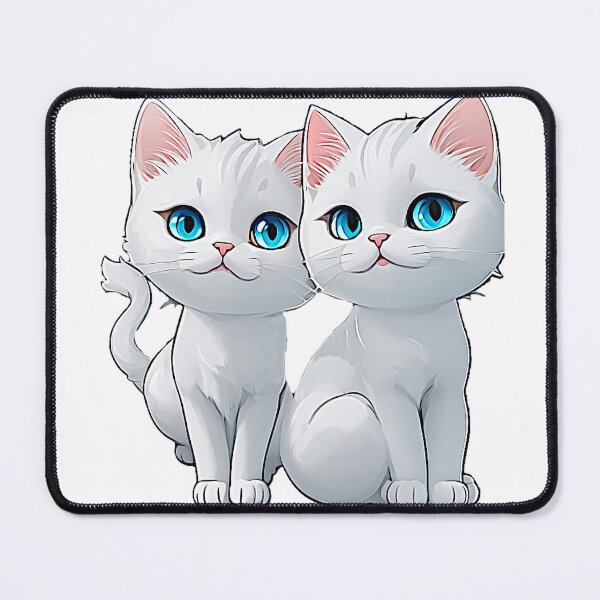 Item preview, White cats  designed and sold by njokindegwa.