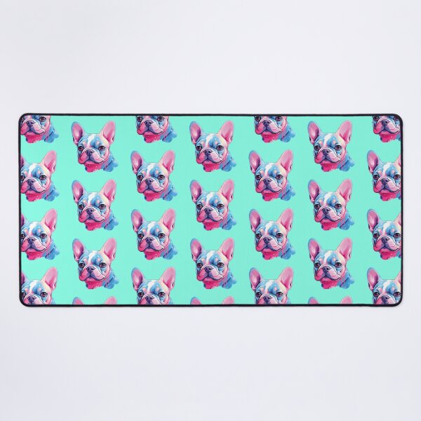 Item preview, French bulldog pink and blue. designed and sold by Dream-Way.