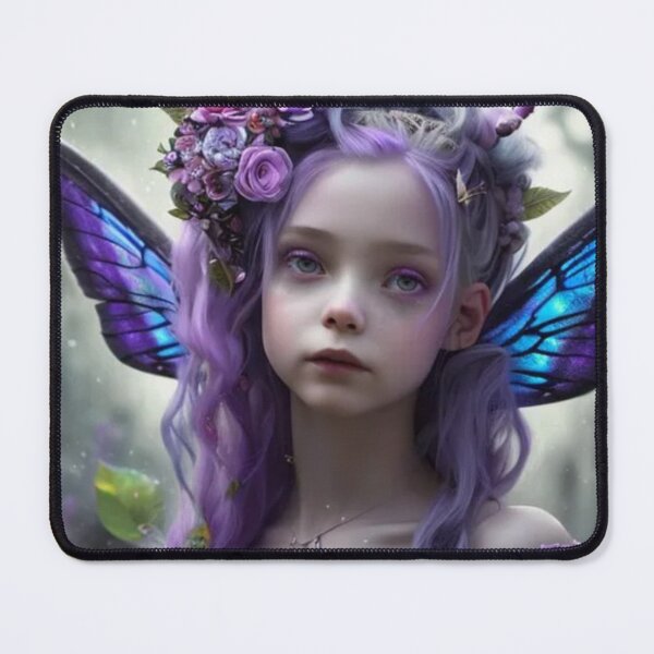 Item preview, Wary Tales Purple Blue Butterfly Fairy designed and sold by WaryTales.