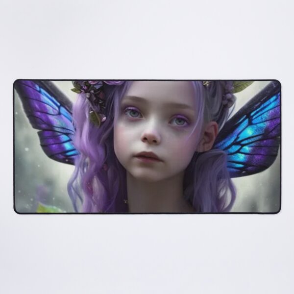 Item preview, Wary Tales Purple Blue Butterfly Fairy designed and sold by WaryTales.