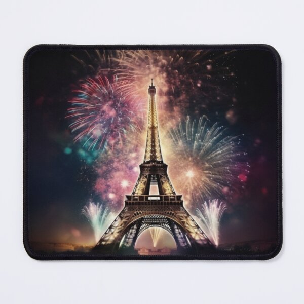 Item preview, The Firework Lit Eiffel Tower designed and sold by Bring Back Culture.