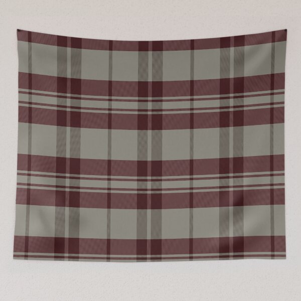 Item preview, Winter Aesthetic Arable 2 Hand Drawn Textured Plaid Pattern designed and sold by GenAumonier.