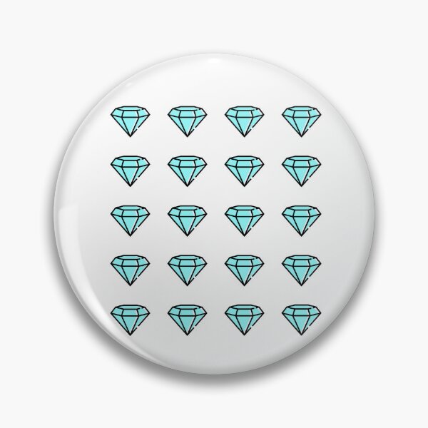 Item preview, pastel blue diamonds designed and sold by KacperStore.