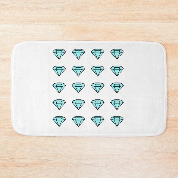 Item preview, pastel blue diamonds designed and sold by KacperStore.