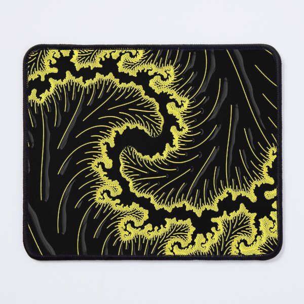 Item preview, Black Fractal Fern designed and sold by Elisabeth Lucas.