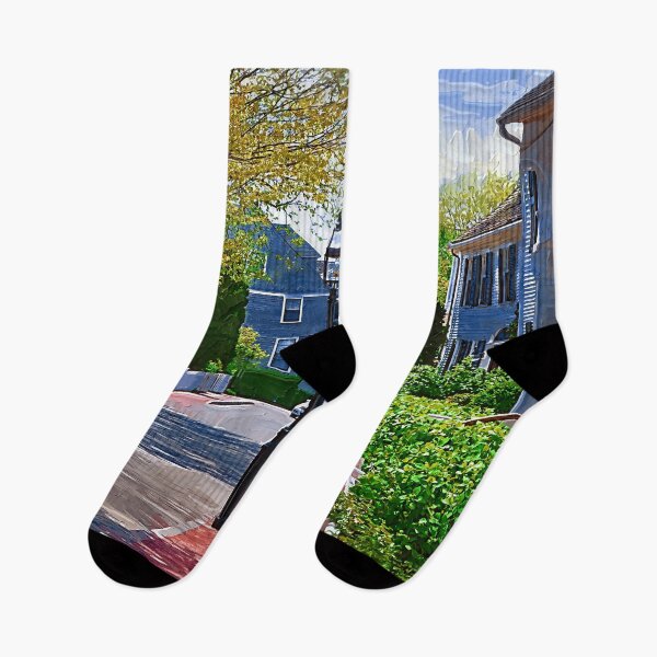 Item preview, The New England Sidewalk designed and sold by KirtTisdale.