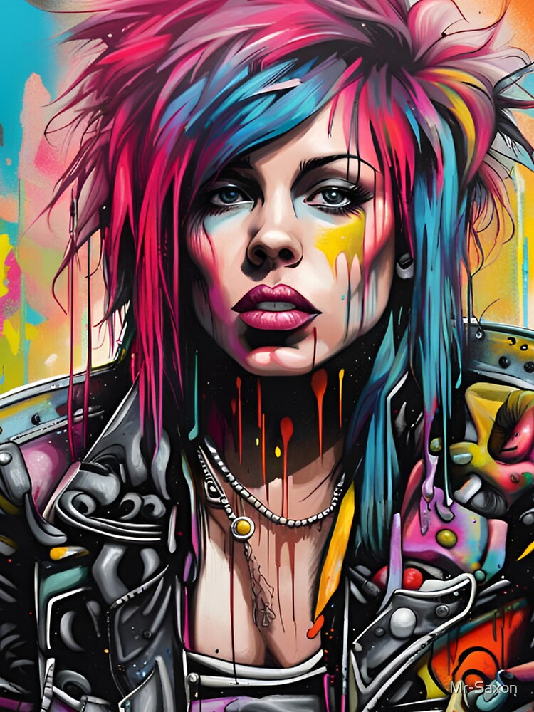 Thumbnail 4 of 4, iPhone Case, Punk Rocker designed and sold by Mr-Saxon.