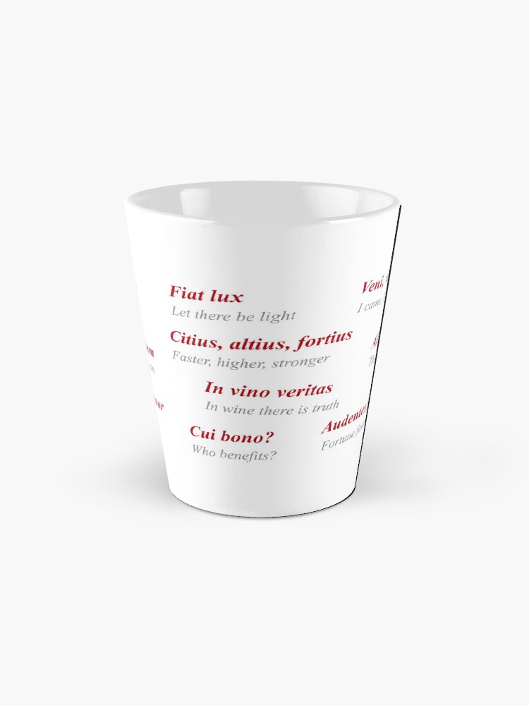 Thumbnail 2 of 4, Coffee Mug, Latin Phrases Study Mug designed and sold by ApplicVision.