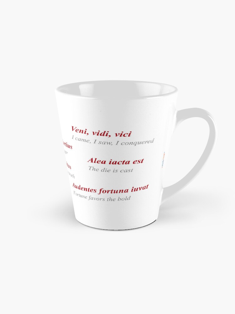 Thumbnail 1 of 4, Coffee Mug, Latin Phrases Study Mug designed and sold by ApplicVision.