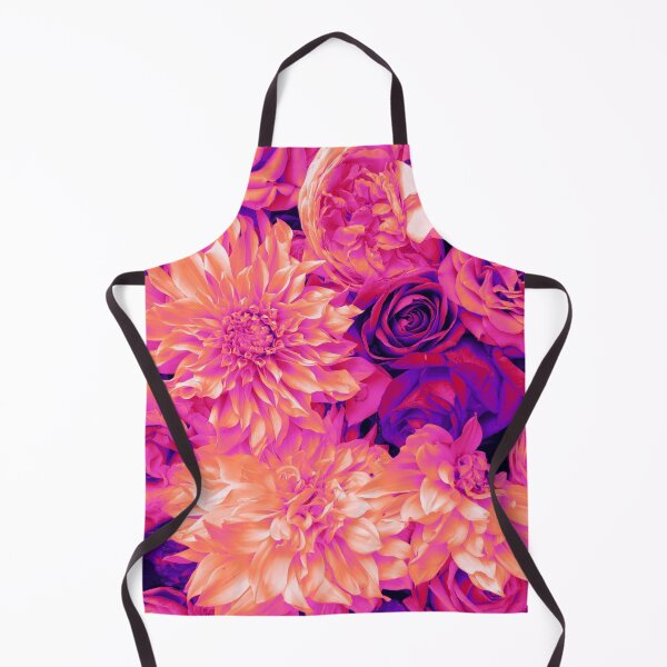 Item preview, Psychedelic Aesthetic Flowers in Hot Pink, Orange, and Purple designed and sold by Trish Dish.