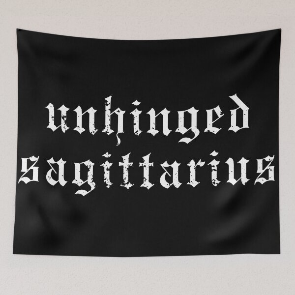 Item preview, Unhinged Sagittarius (white) designed and sold by failephant-art.