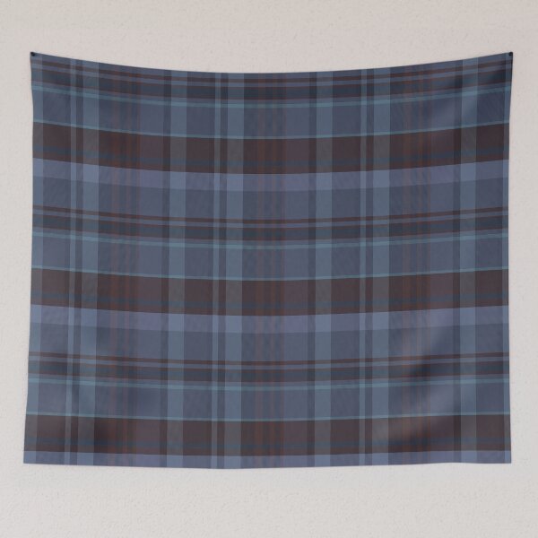 Item preview, Winter Aesthetic Iona 2 Hand Drawn Textured Plaid Pattern designed and sold by GenAumonier.