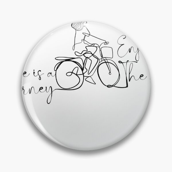 Item preview, life is a journey enjoy the ride, creative Design For Cool Inspiring Quote designed and sold by Sun Rise.