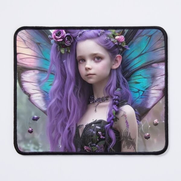 Item preview, Wary Tales Purple Blue Butterfly Fairy designed and sold by WaryTales.