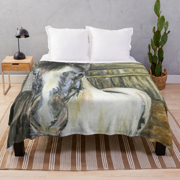 Item preview, Shire horse in his stable designed and sold by LymphomaLass.
