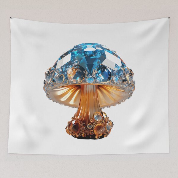 Item preview, Diamond Studded Mushroom designed and sold by Psychedelic-Sap.