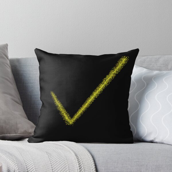 Item preview, A drawing of a shiny check mark in the dark. designed and sold by lukesubbby.