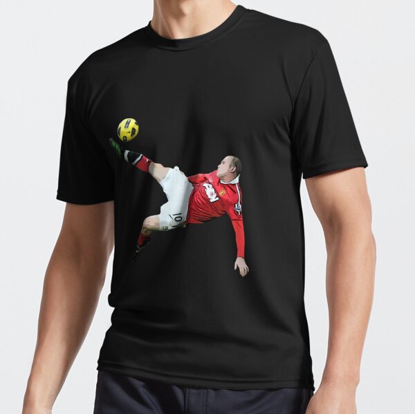 wayne rooney Active T-Shirt for Sale by clarencewalt