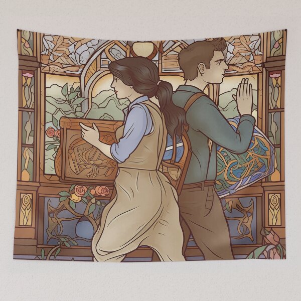 Item preview, A young adult couple  designed and sold by ComicsFactory.