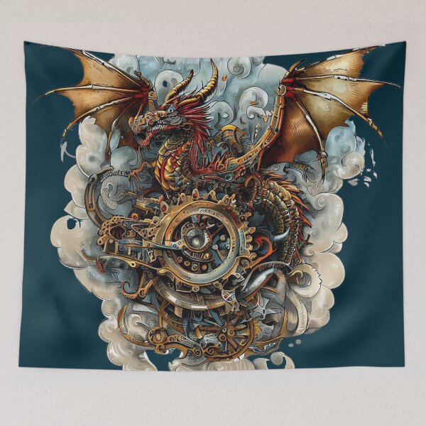 Item preview, Steampunk Gear Dragon no. 2 designed and sold by Si-aidra.