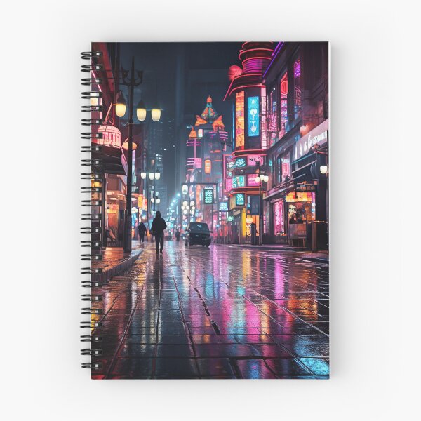 Item preview, Wet Neon City #1 designed and sold by seaj4y3.
