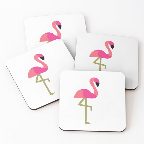Artikelvorschau, Flamingo-Chic: Anmutiger rosa Flamingo in einem schillernden Diamanten entworfen und verkauft von DaiInMetropolis.